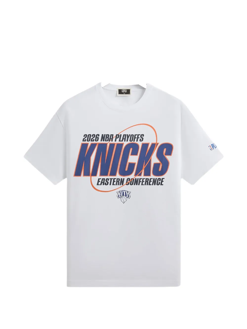KITH New York Knicks 2026 Playoffs T-shirt - Weiß