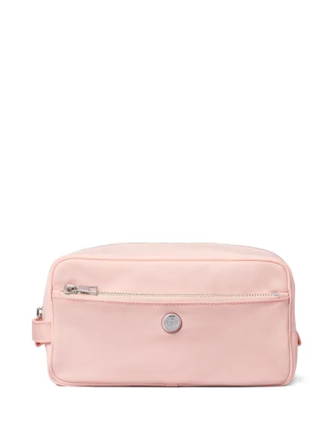 Tory Burch Necessaire Twist grande com placa de logo