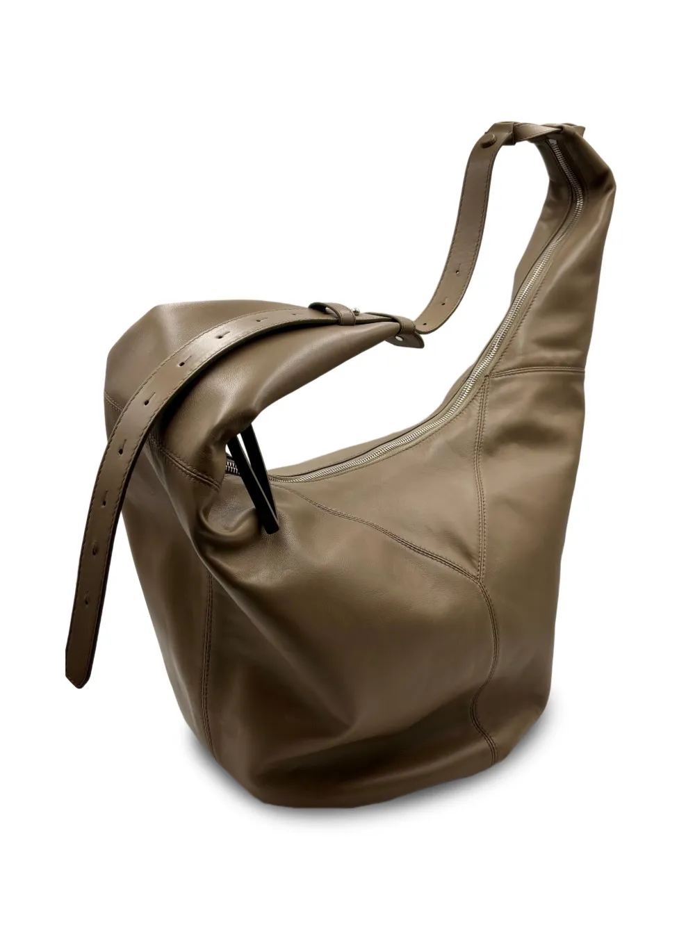Bonastre Bow leather shoulder bag - Toni neutri