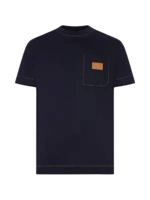 FENDI Logo Cotton T-shirt | Black | FARFETCH ZA