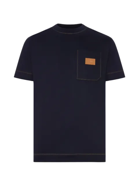 FENDI logo-patch T-shirt