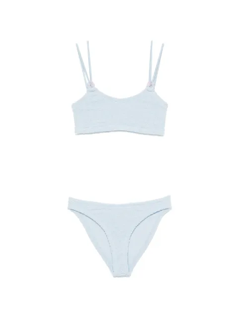 Hunza G Cassie beaded bikini