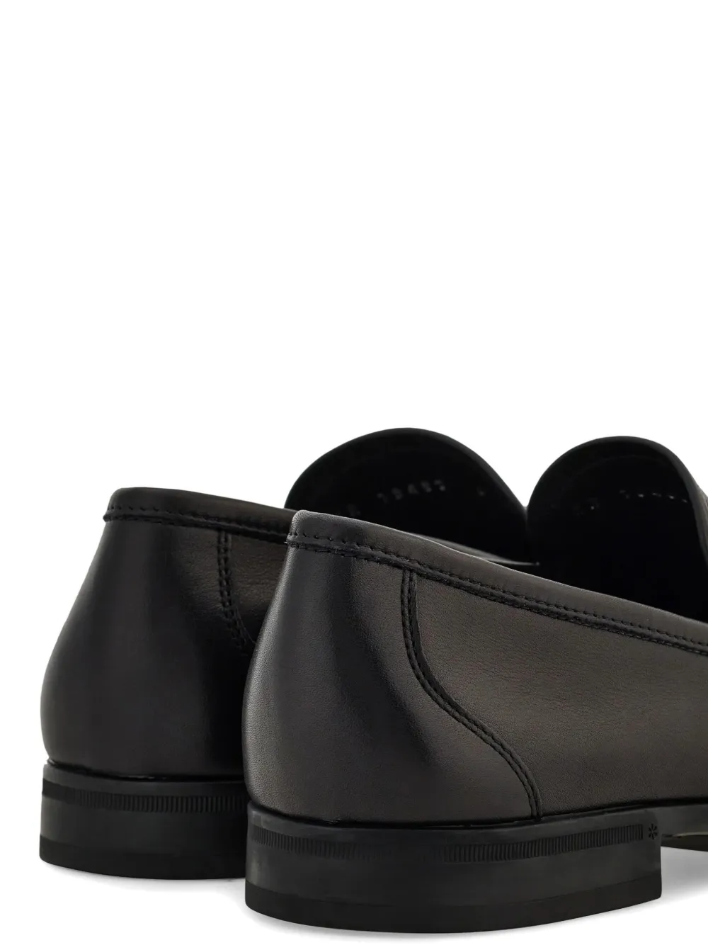 Ferragamo Gancini ornament loafers Zwart