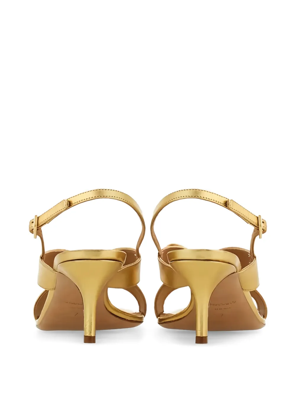 Ferragamo Vara sandalen met strik Goud