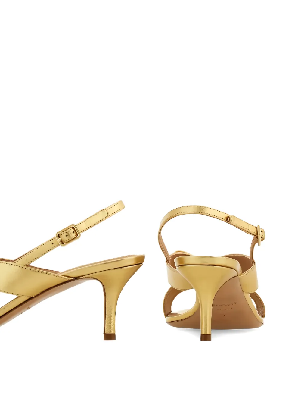 Ferragamo Vara sandalen met strik Goud