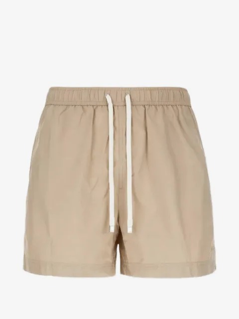 Zegna shorts de playa con cordones en la pretina