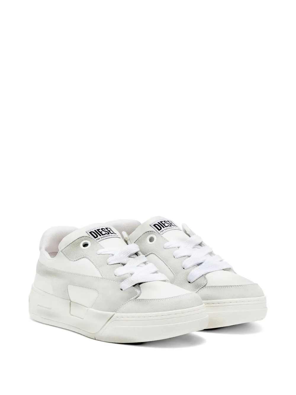 Diesel S-D-OLLIE LOW panelled sneakers Wit