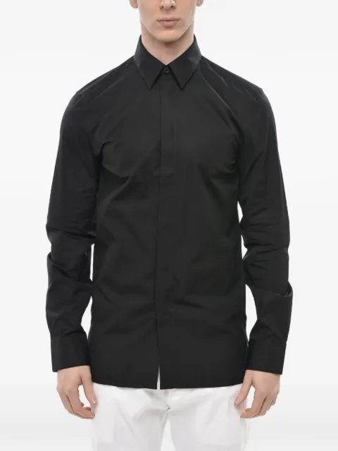 Givenchy chemise à logo et manches longues
