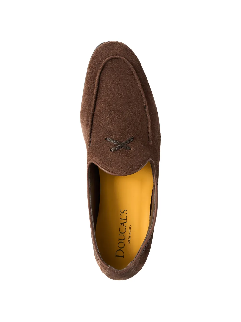 Doucal's braided-lacing loafers Bruin