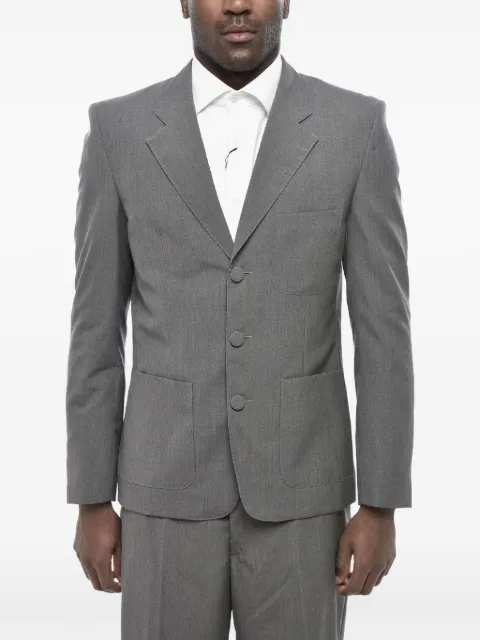 Givenchy blazer con botones y bolsillo de parche