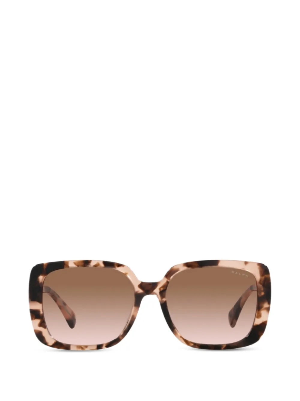 Polo Ralph Lauren tortoiseshell-effect square-frame sunglasses - Rosa