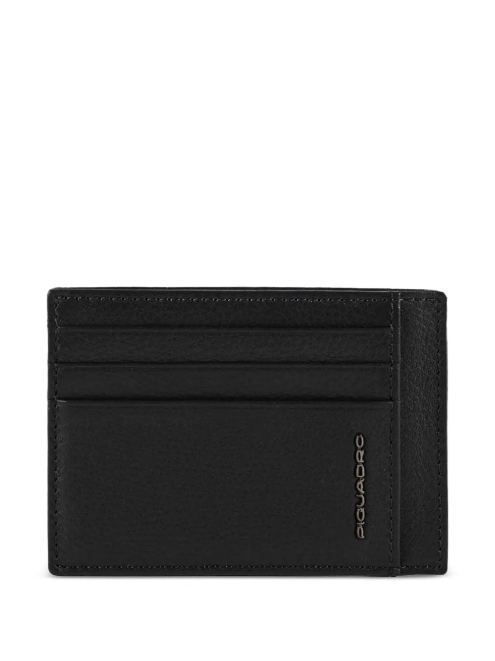 PIQUADRO leather card holder - Nero