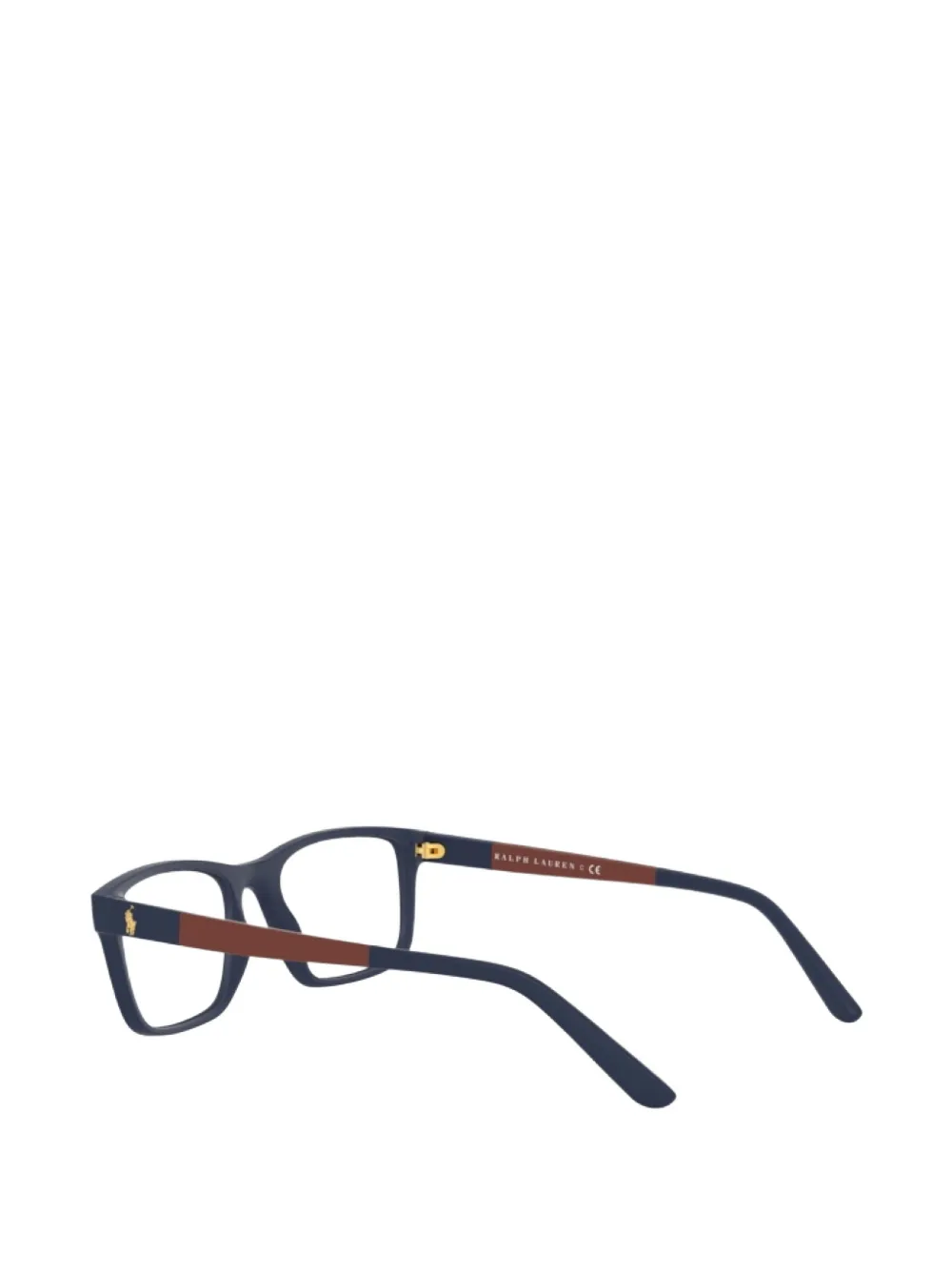  Polo Ralph Lauren Eyewear Lunettes De Vue à Monture Rectangulaire - Bleu 