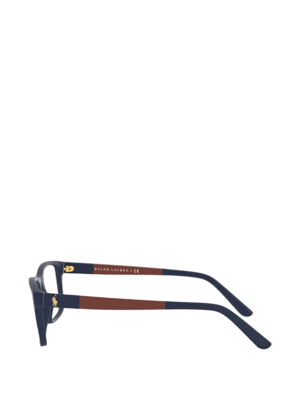 POLO RALPH LAUREN EYEWEAR Bril met rechthoekig montuur Blauw