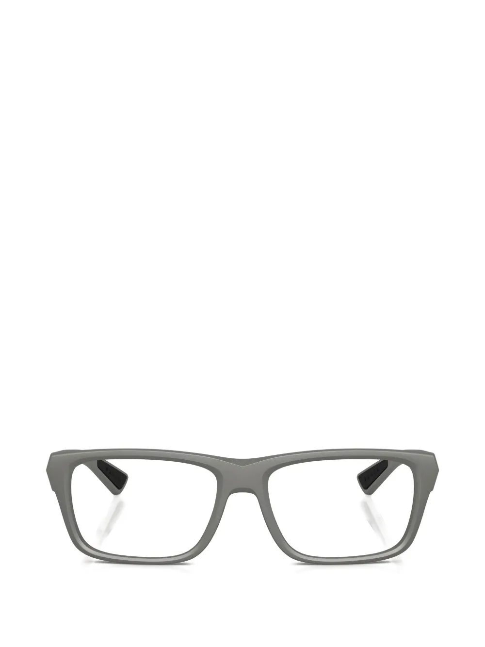 Prada Linea Rossa rectangle-frame glasses - Grigio