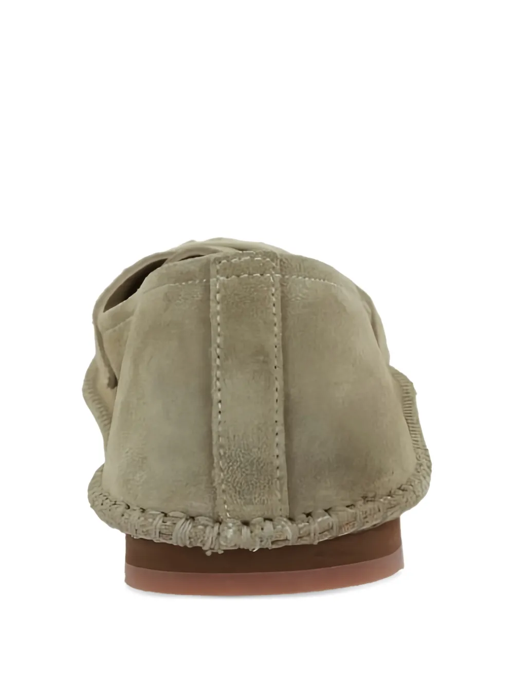 Premiata Loafers met veters en afwerking Beige