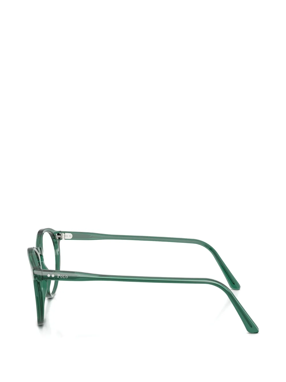 POLO RALPH LAUREN EYEWEAR Bril met rond montuur Groen