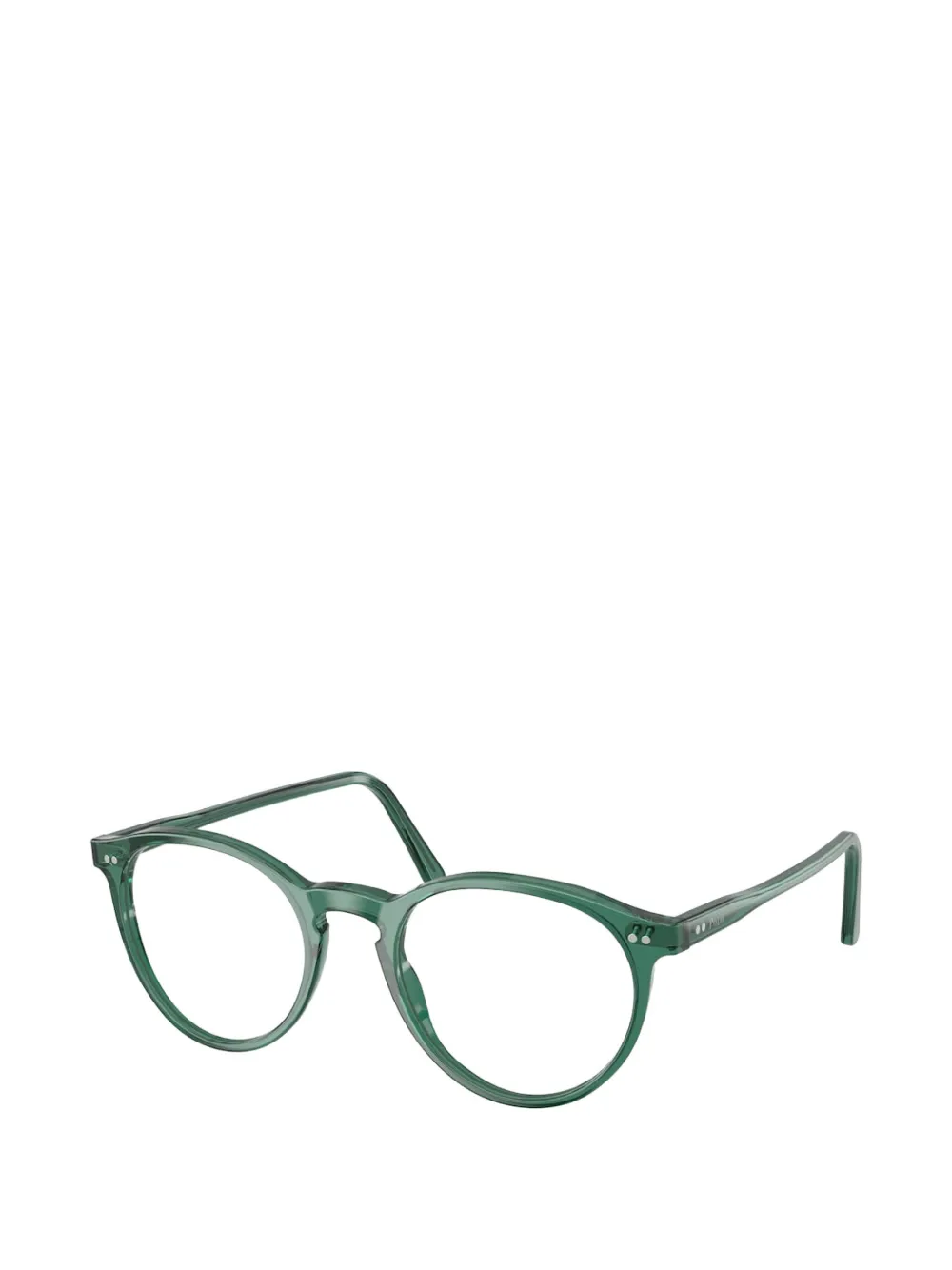 POLO RALPH LAUREN EYEWEAR Bril met rond montuur Groen