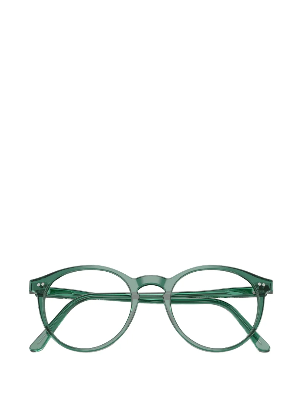 POLO RALPH LAUREN EYEWEAR Bril met rond montuur Groen