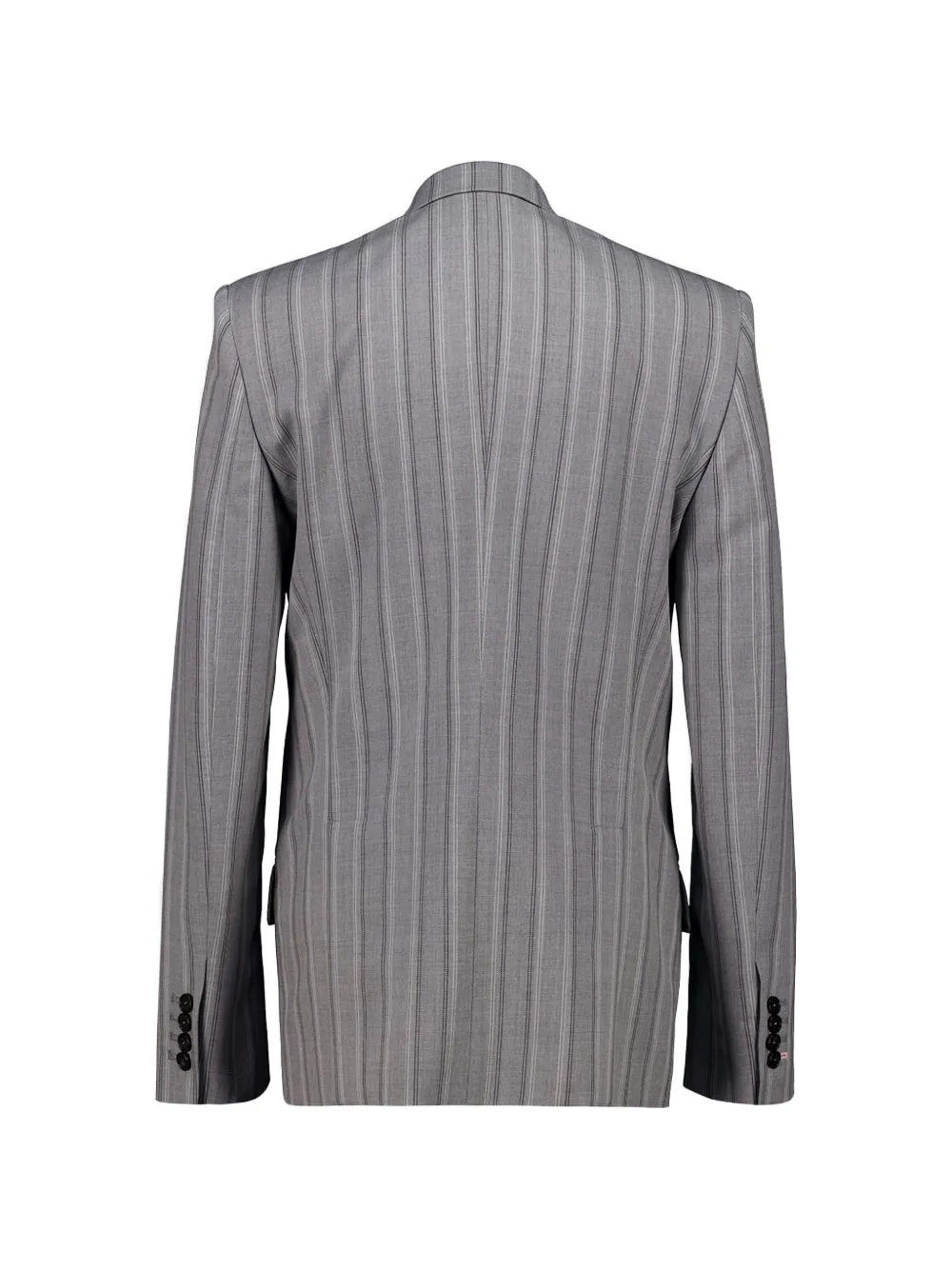 Stella McCartney Getailleerd jack met krijtstreep Grijs