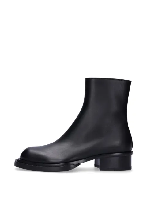 Alexander McQueen leather ankle boots