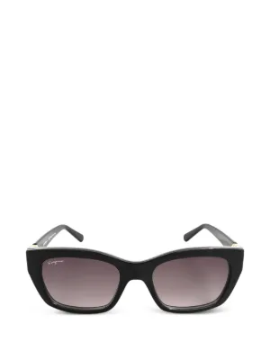 Gucci ホースビット オーバルフレーム サングラス | ブラック