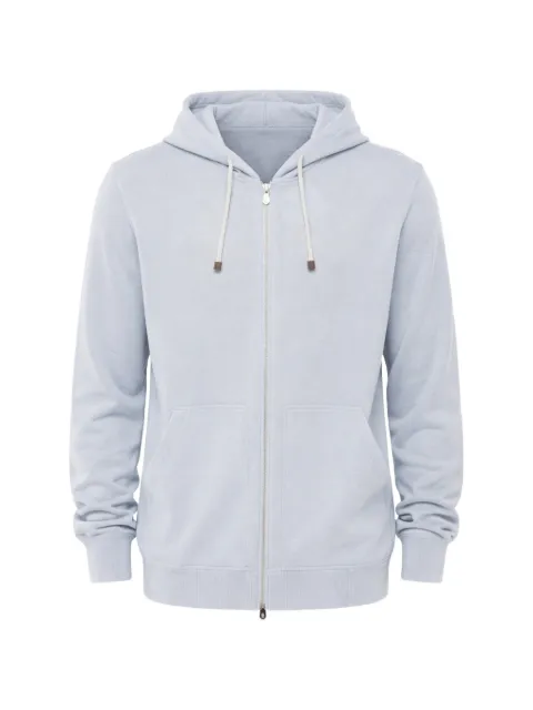 Brunello Cucinelli zip-up cashmere hoodie