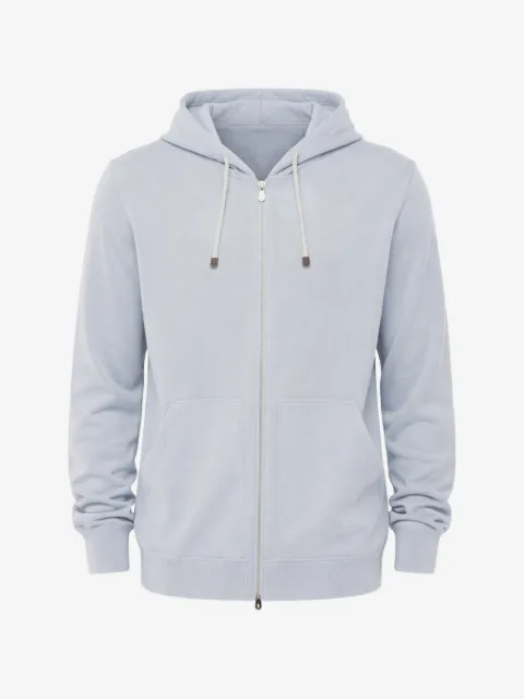 Brunello Cucinelli zip-up cashmere hoodie