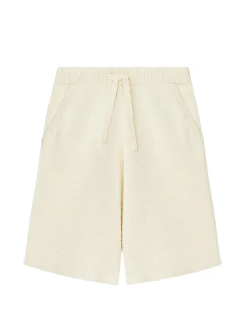 Nanushka Fico drawstring knitted shorts