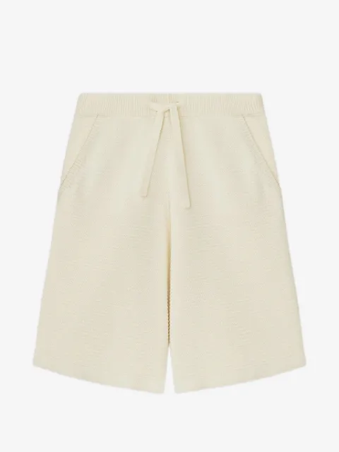 Nanushka Fico drawstring knitted shorts