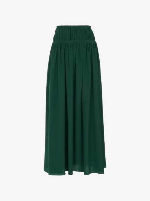 Chloé jupe longue à design plissé