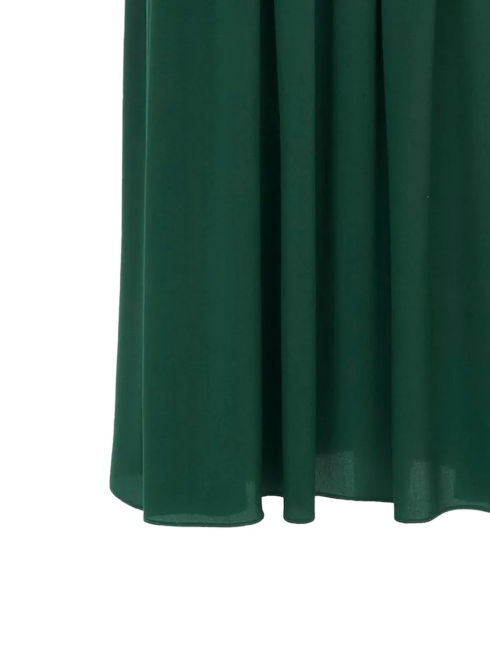  Chloé Falda Larga Plisada - Verde 