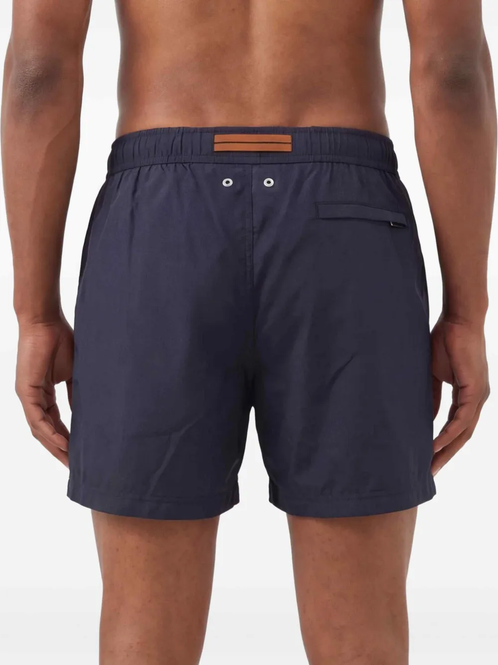 Zegna Zwembroek met trekkoord Blauw