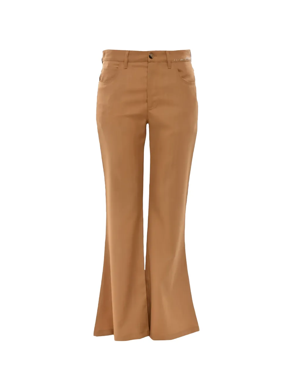 Marni bootcut five-pocket trousers - Nude