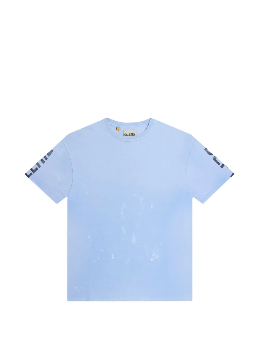GALLERY DEPT. painted logo-print T-shirt - Blu