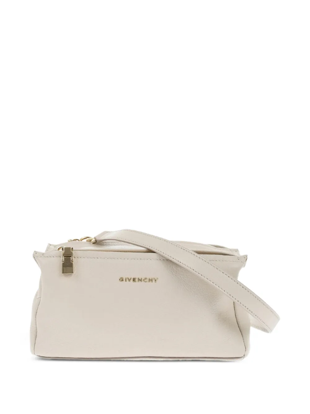 Givenchy Pandora leather shoulder bag - Neutrals