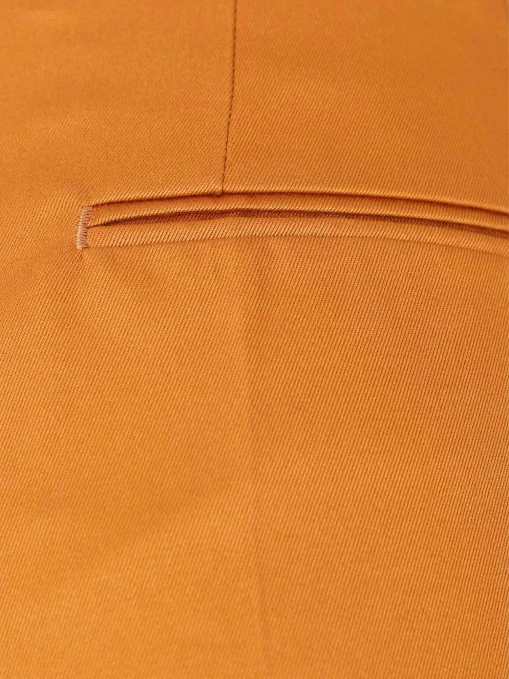 Marni Cropped plooibroek met logopatch Oranje