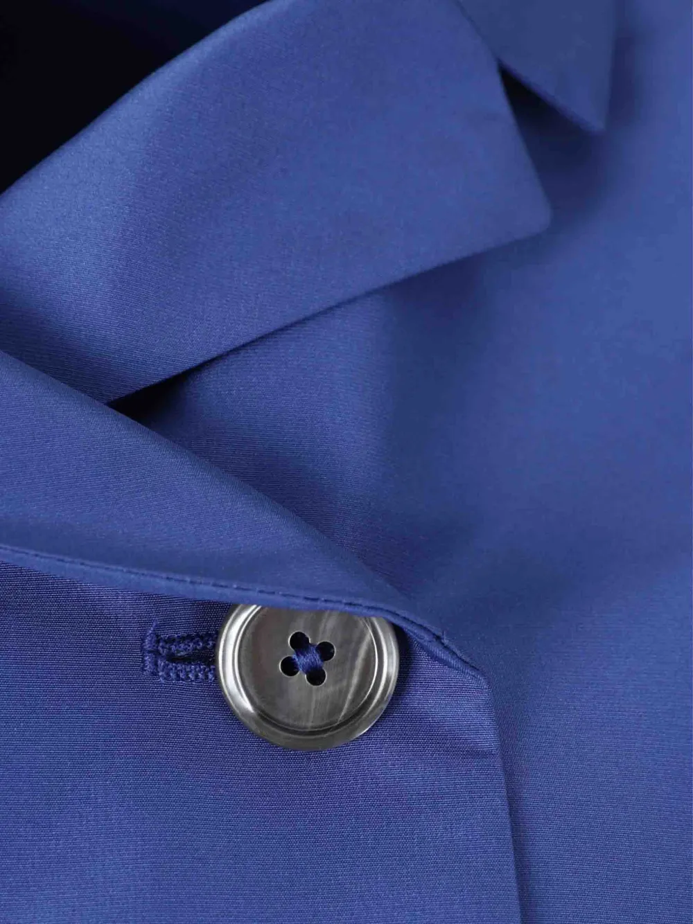  Jil Sander Abrigo Con Doble Botonadura - Azul 