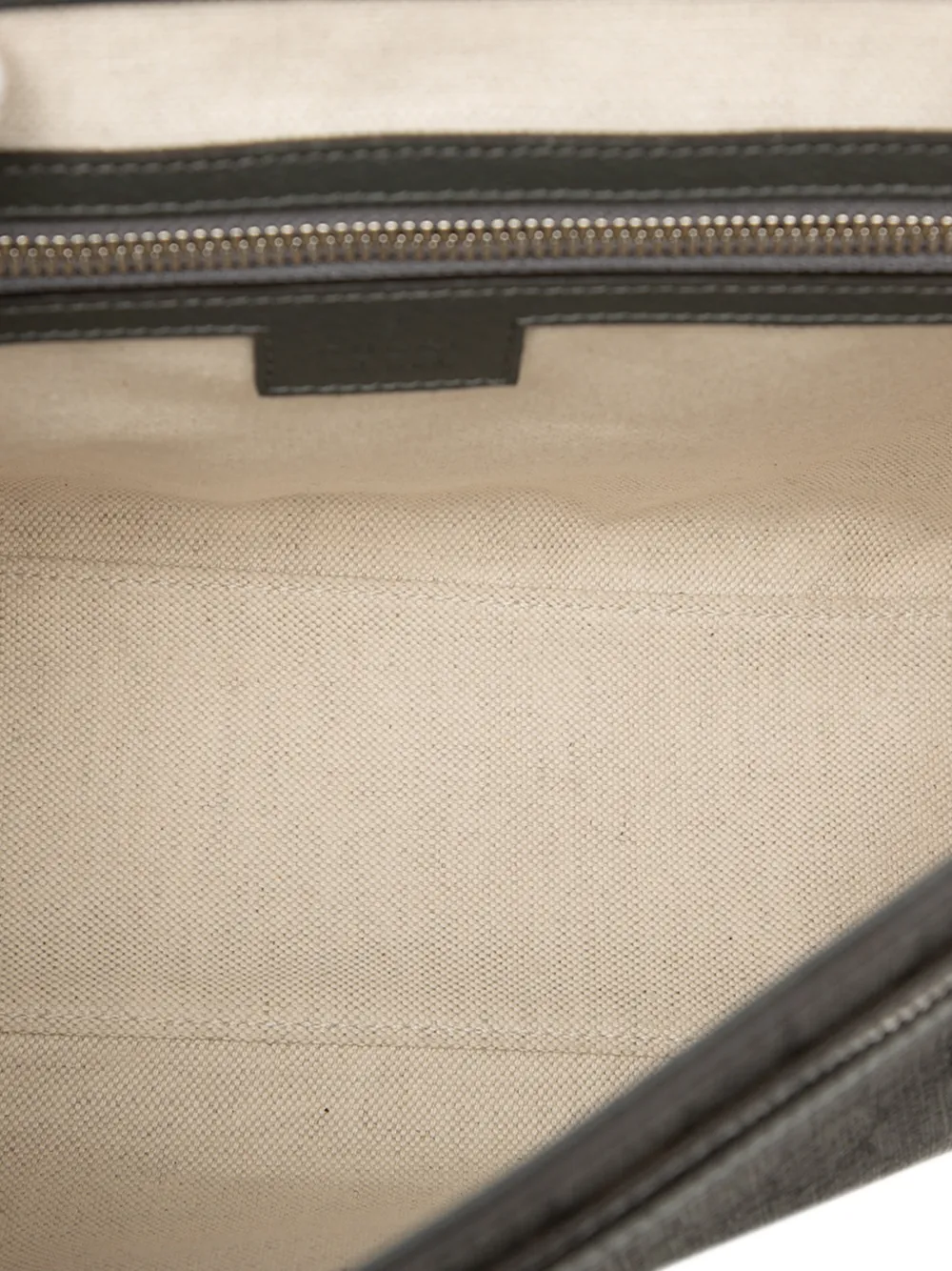 Gucci Pre-owned 2016-2026 Medium GG Supreme Ophidia Messenger Bag Crossbody Bag in Grey, view 5