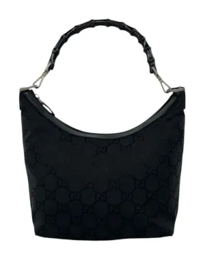 I*H様 【未使用】GUCCI GG Canvas Shoulder Bag Gucci Pre-Owned 2000-2015 GG Canvas Shoulder Bag | Black | FARFETCH RO