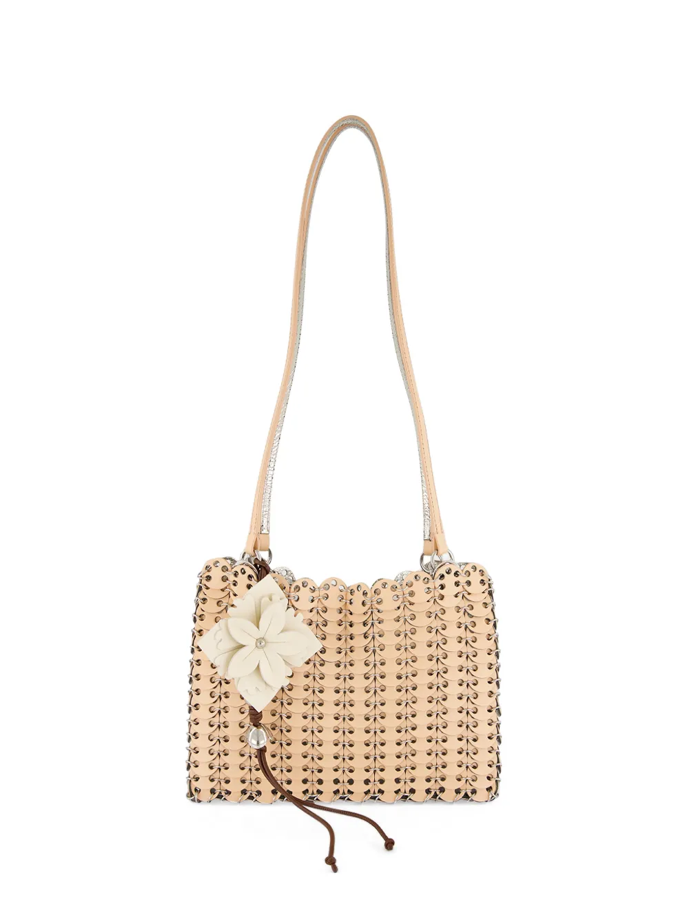 Rabanne 1969 Flip shoulder bag - Toni neutri