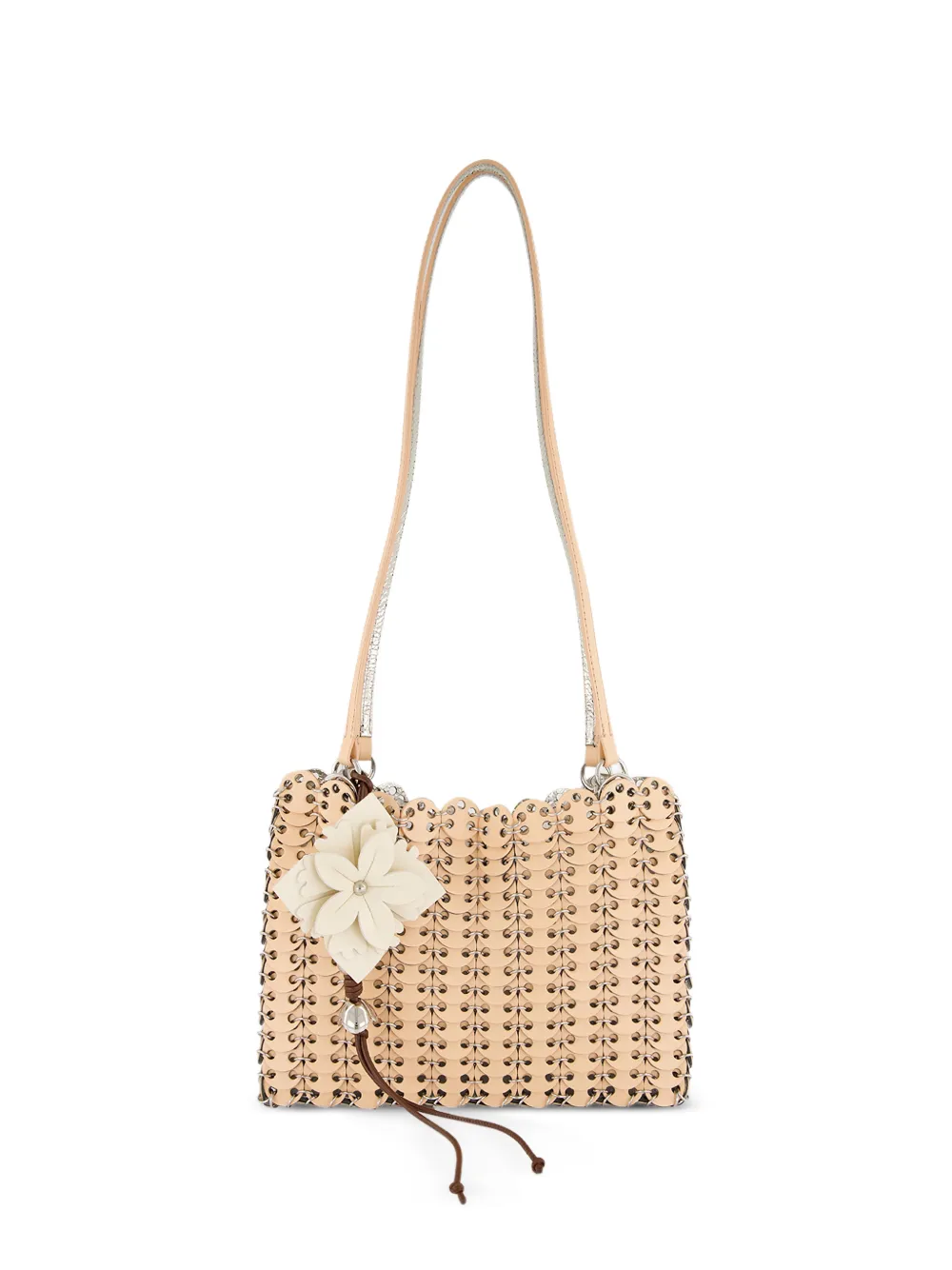 Rabanne 1969 Flip shoulder bag - Toni neutri