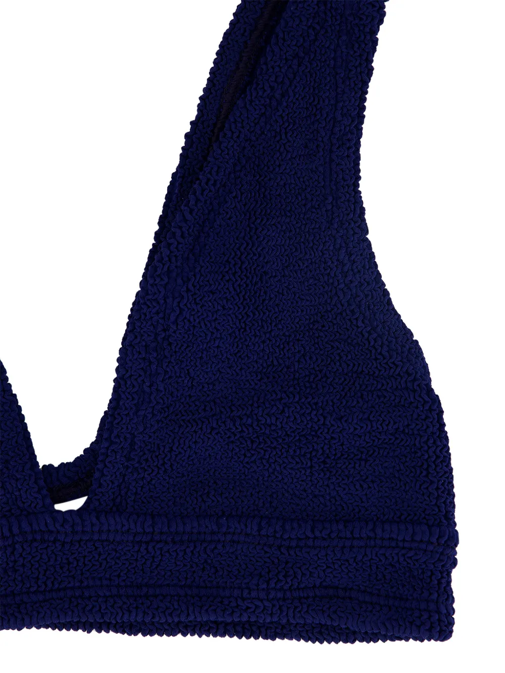 Hunza G Angel gekreukte bikini Blauw