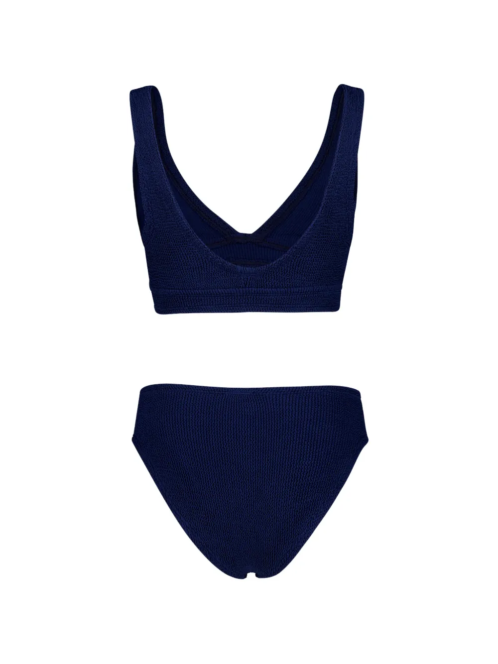 Hunza G Angel gekreukte bikini Blauw