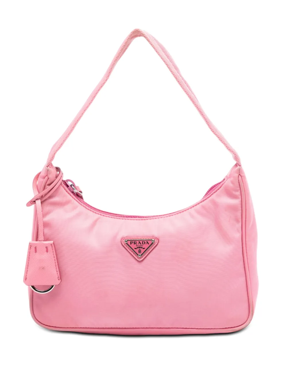 Prada Pre-Owned 2019-2026 Mini Tessuto Re Edition 2000 shoulder bag - Rosa