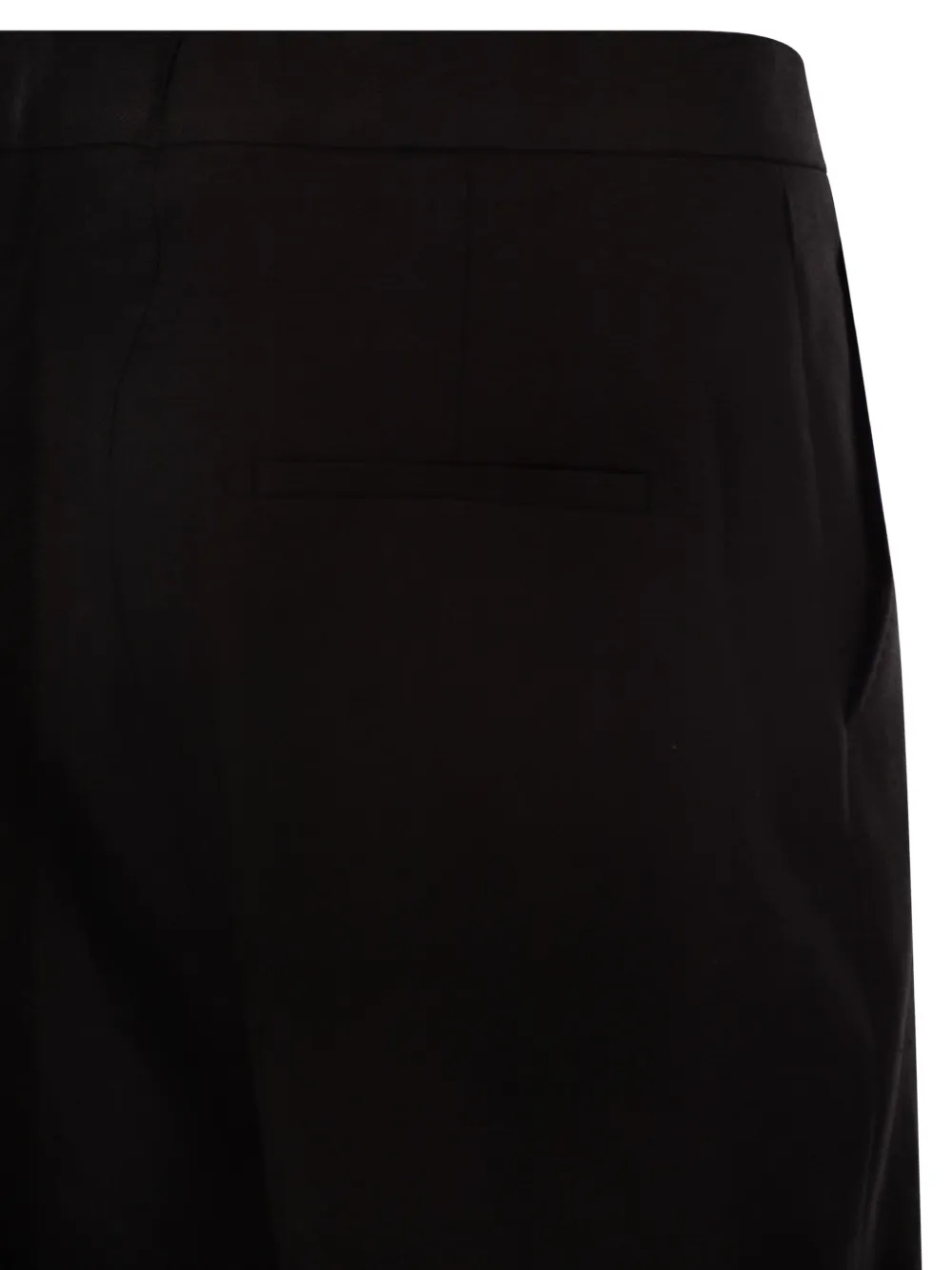 Tagliatore Elle linnen shorts Zwart
