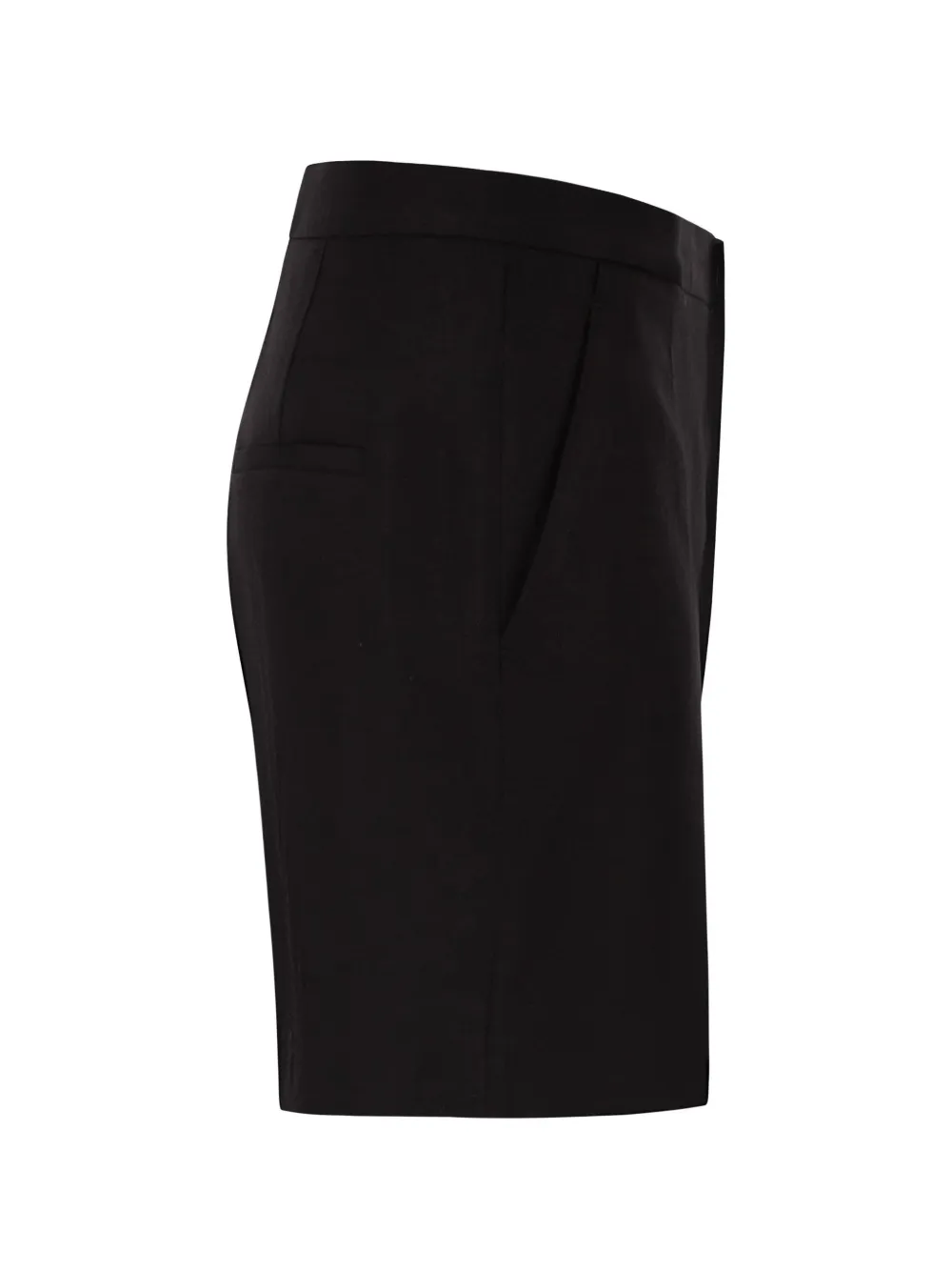 Tagliatore Elle linnen shorts Zwart