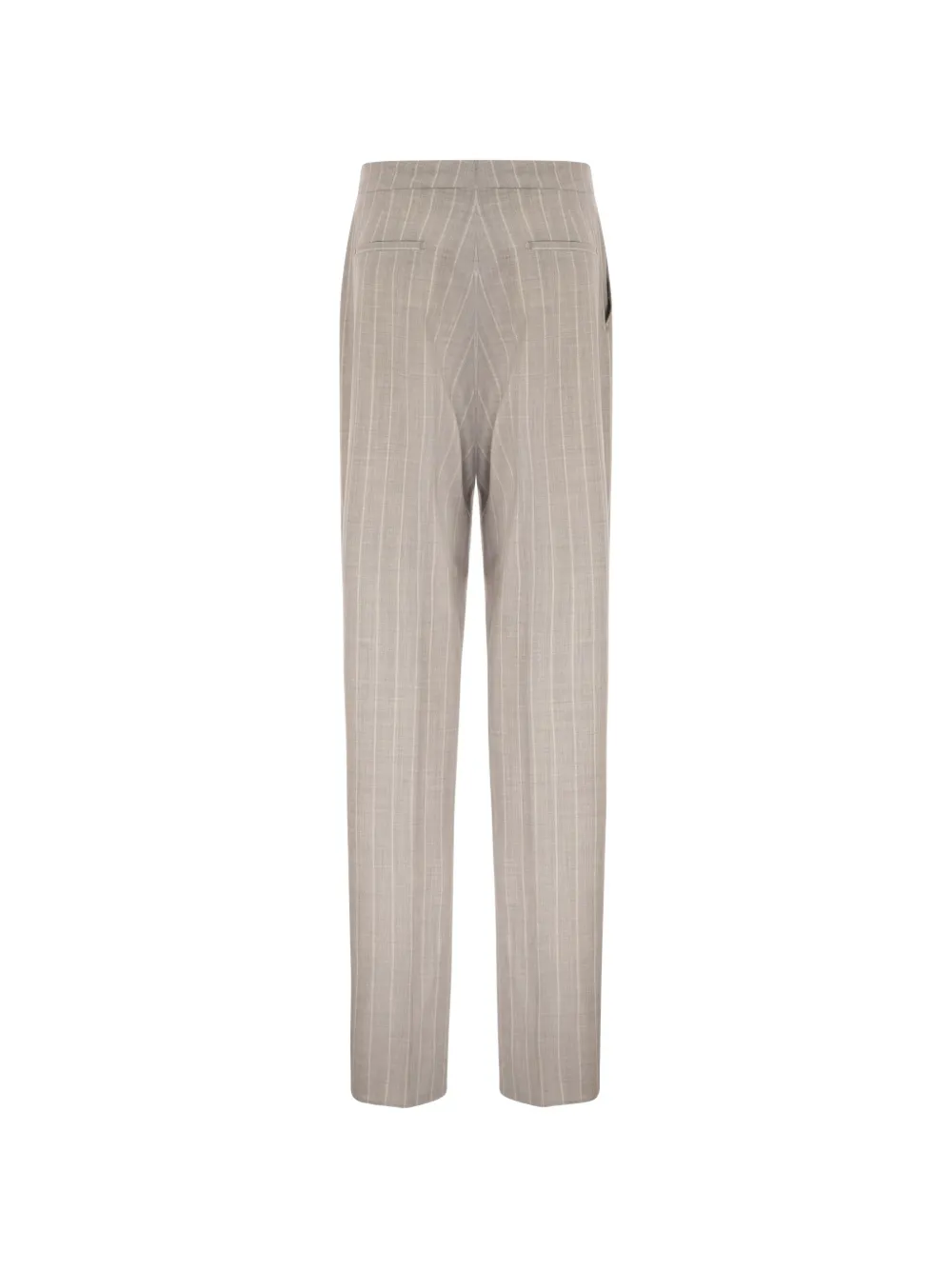 Tagliatore Adima broek met krijtstreep Beige
