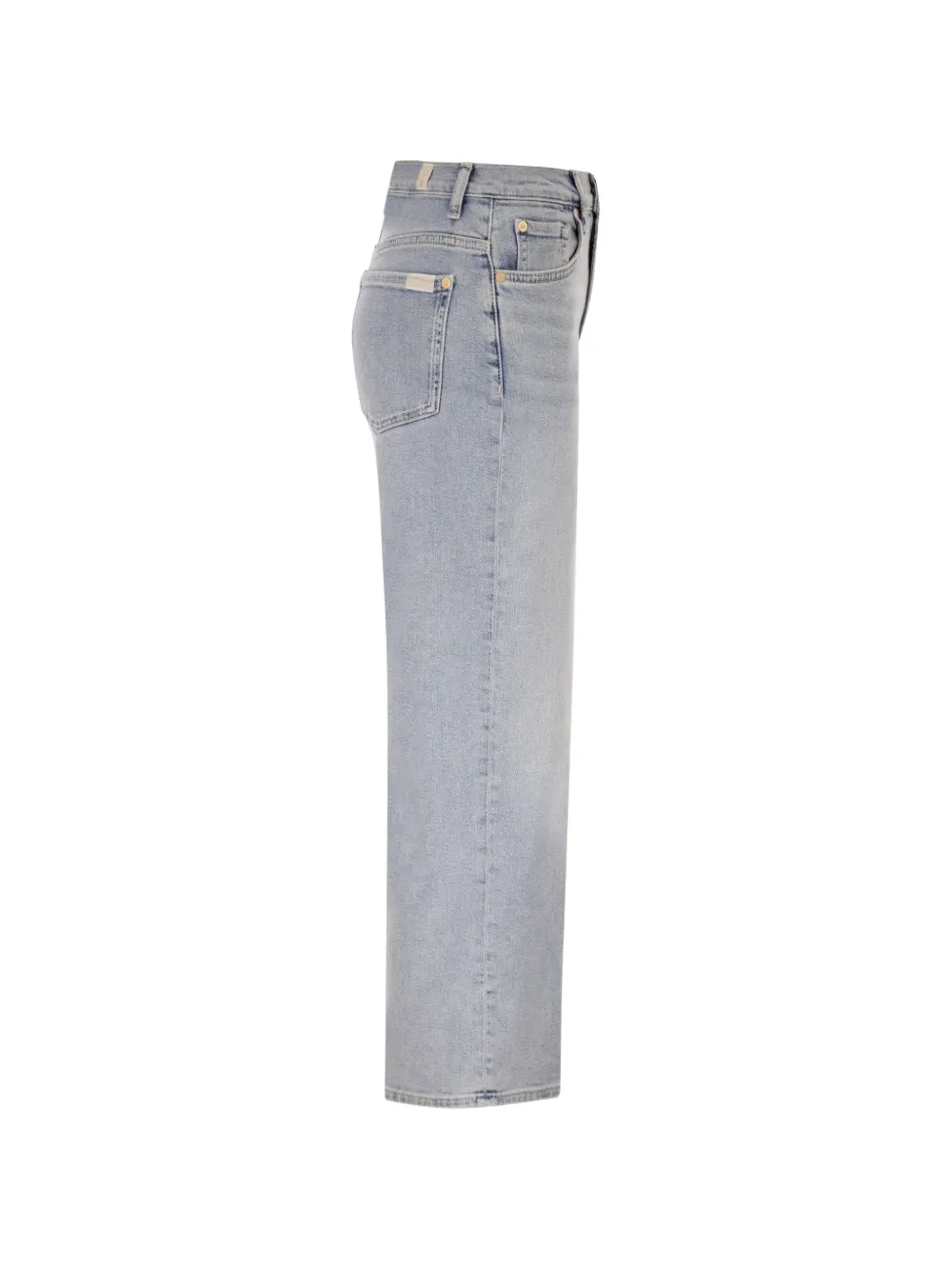  7 For All Mankind Vaqueros Stovepipe - Azul 