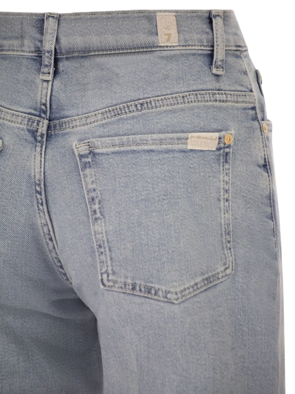 7 For All Mankind Stovepipe jeans Blauw